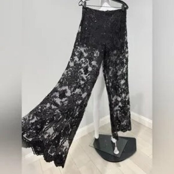 $495 Alice + Olivia Athena trousers size 6 - Picture 1 of 15